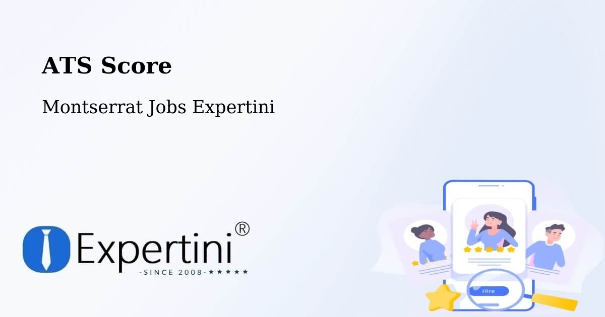 Resume ATS Score & Job Description Match Tool – Frith - Montserrat Jobs Expertini