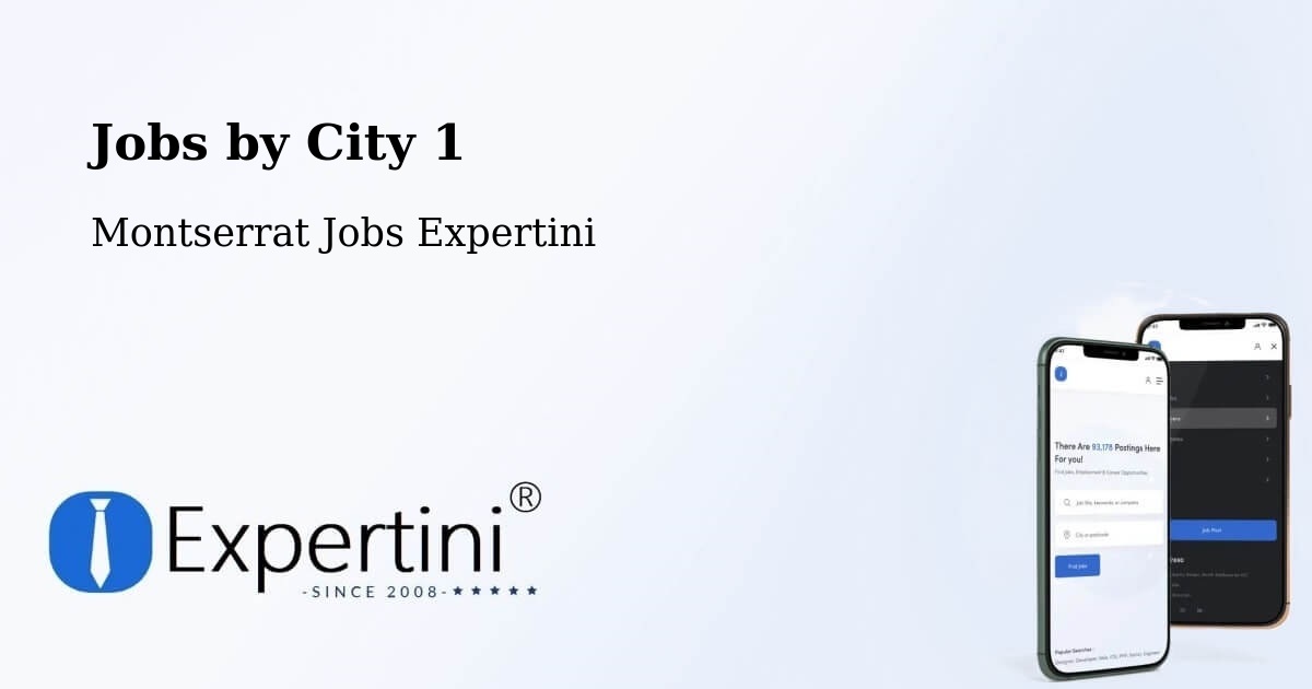 City Jobs in Montserrat - Expertini